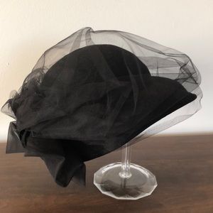Black Wool Hat